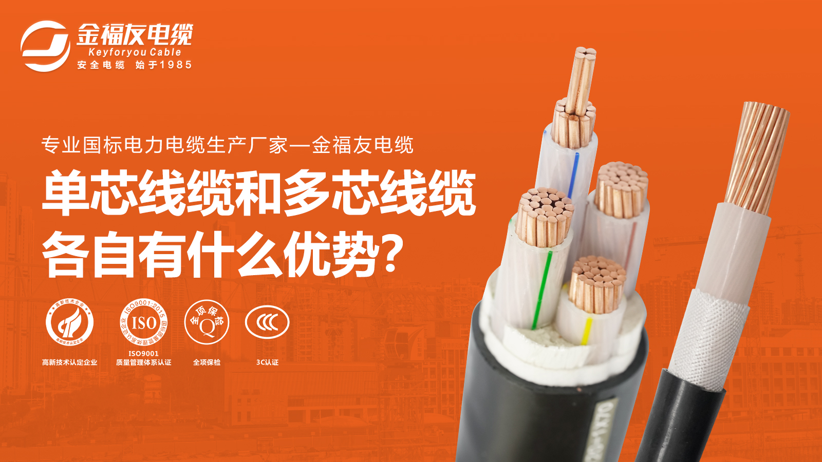 單芯線纜和多芯線纜各自有什么優(yōu)勢(shì)？